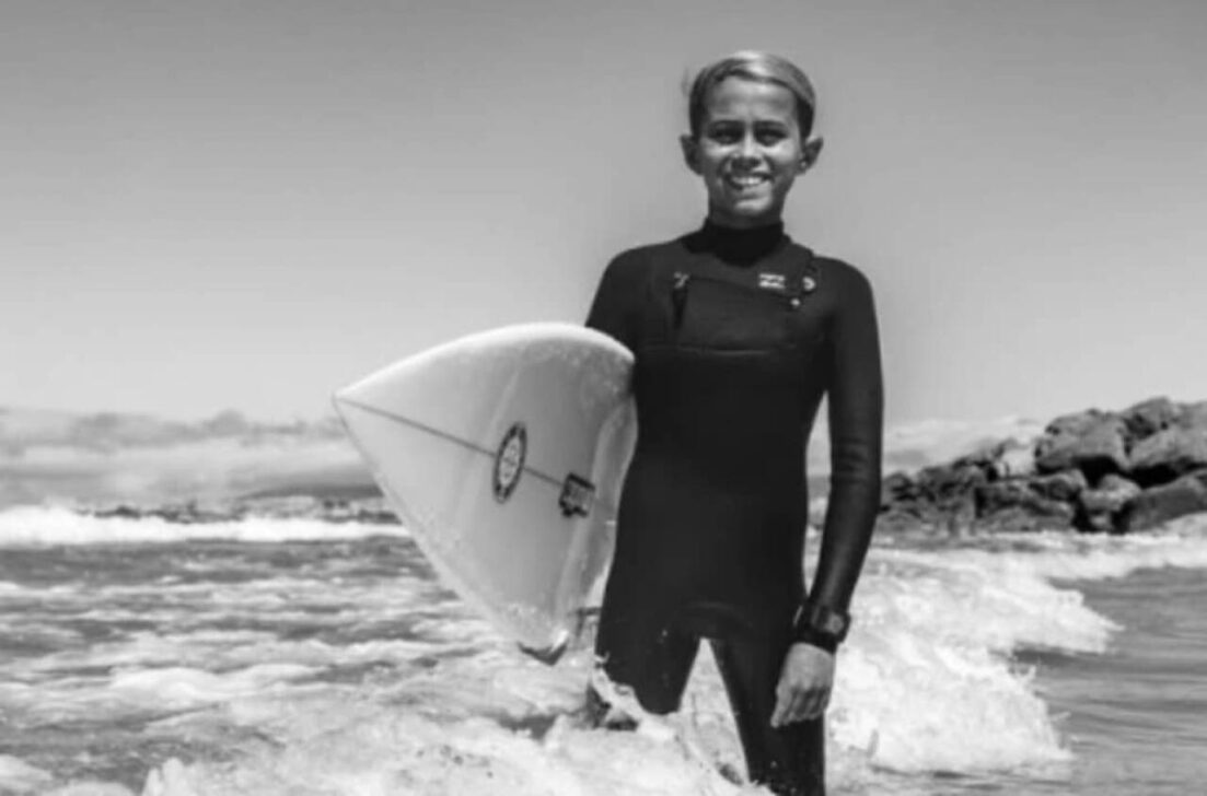 Zion Brocchi surfista