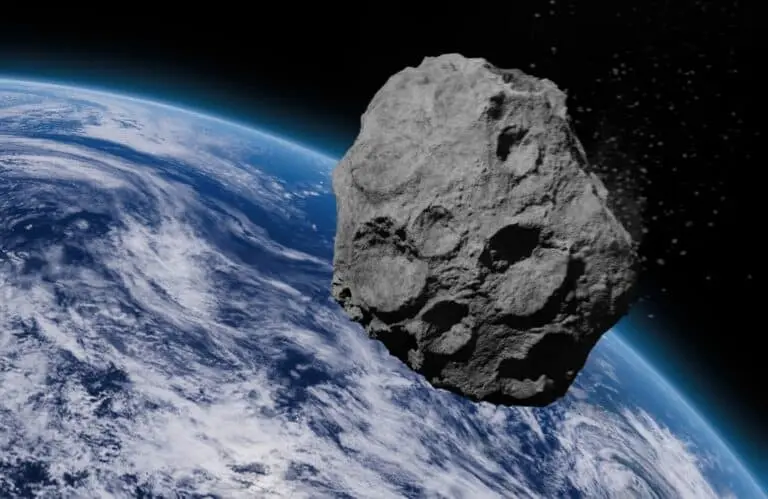 asteroide perto do planeta terra