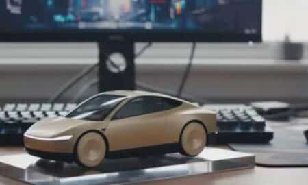 Versões digitais personalizadas de carros reais podem ser geradas com ferramentas de IA — Foto: Gemini