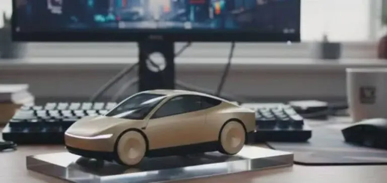Versões digitais personalizadas de carros reais podem ser geradas com ferramentas de IA — Foto: Gemini