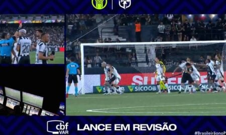 cartao vermelho chris botafogo