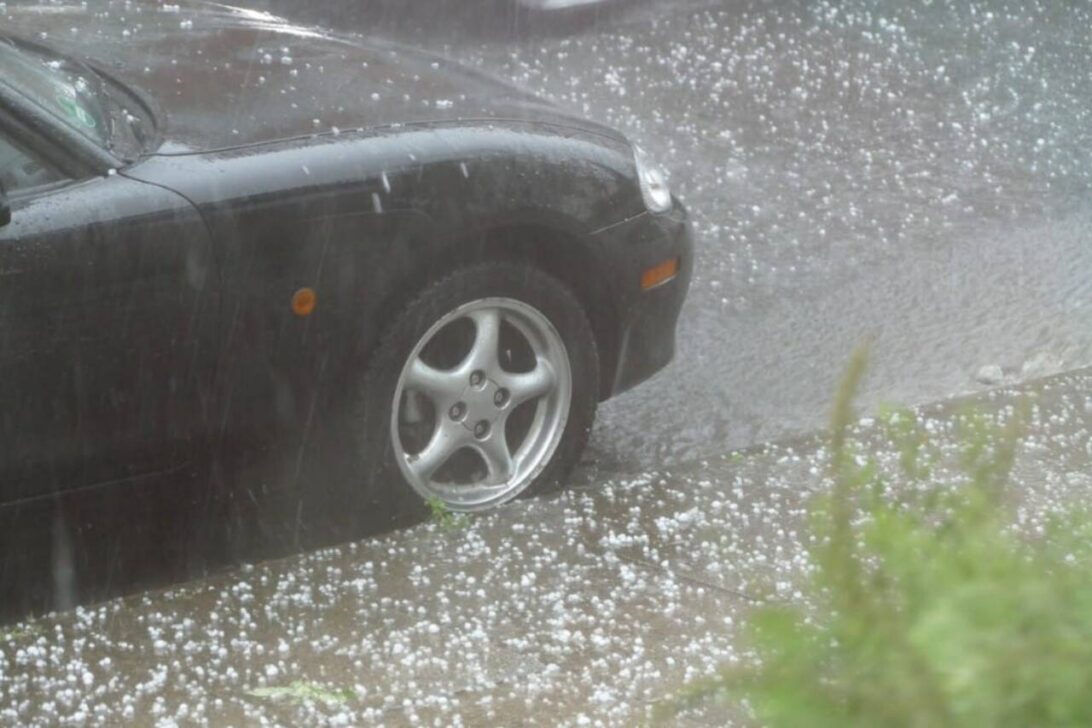 chuva de granizo