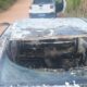 corpo carbonizado em Corsa