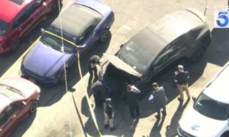 Horripilante descubrimiento: Hallan un cadáver en el maletero de un Tesla en Hollywood