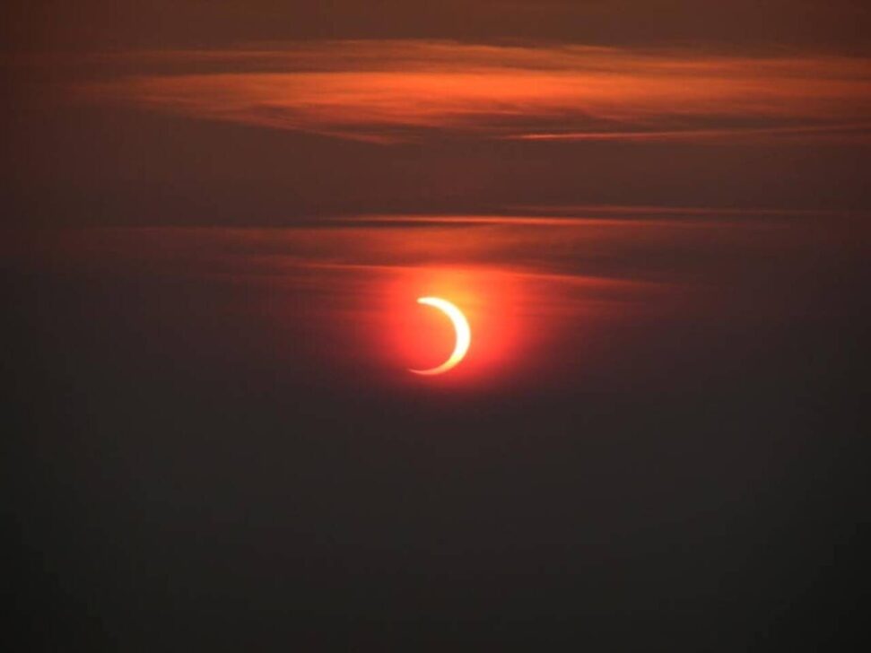 Eclipse solar parcial