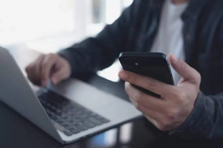 notebook, celular, esocial, empresa