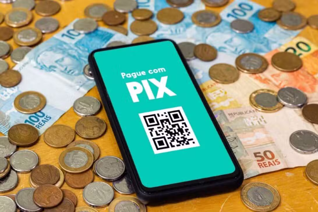 Pix, dinheiro, moedas