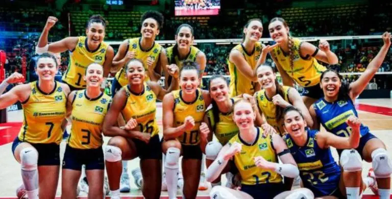 time feminino de vôlei