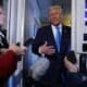 U.S. President Donald Trump en route to South Korea
