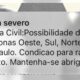 Alerta defesa Civil SP