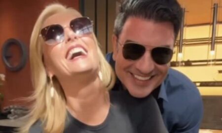 Ana Hickmann e Edu Guedes