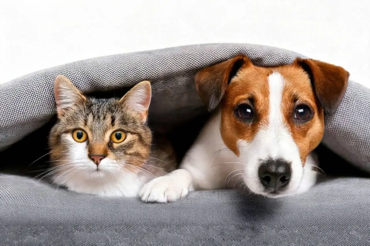 Animais domésticos, pets, gato, cachorro