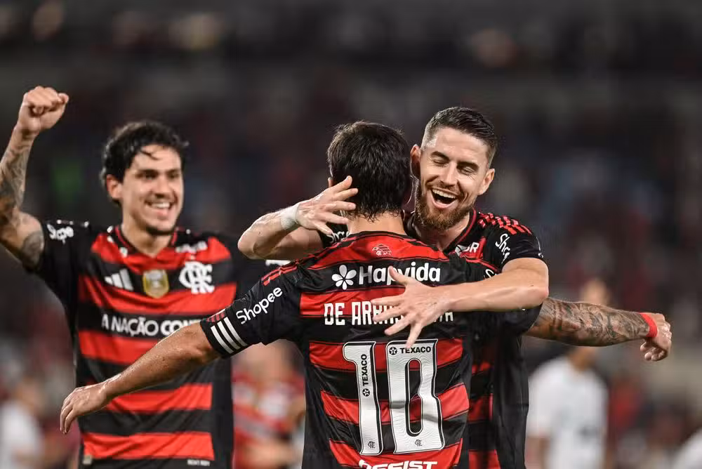 Arrascaeta, Pedro e Jorginho