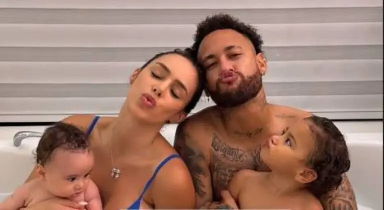 Bruna Biancardi, Neymar e filhas