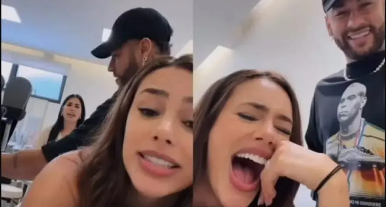 Neymar surpreende Bruna Biancardi