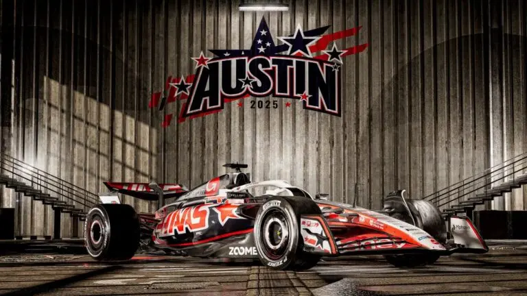 Carro da Haas para o GP dos EUA da F1