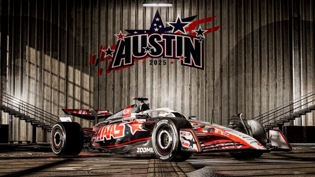 Carro da Haas para o GP dos EUA da F1