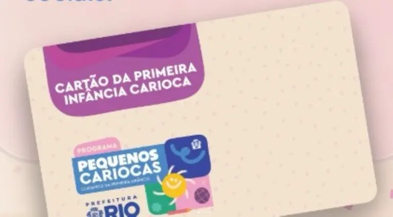 Cartão Primeira Infância