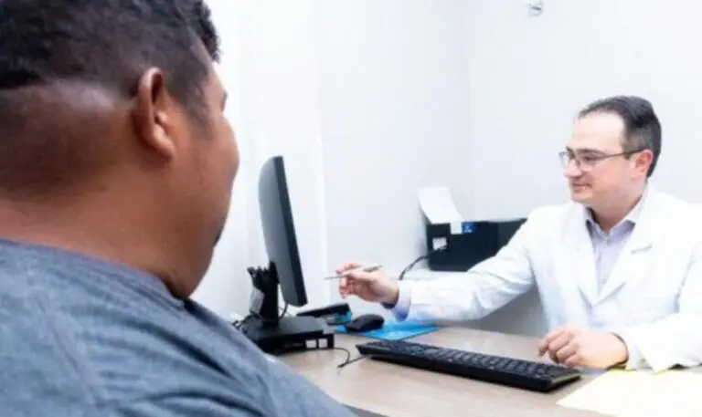 Consulta médica, obesidade