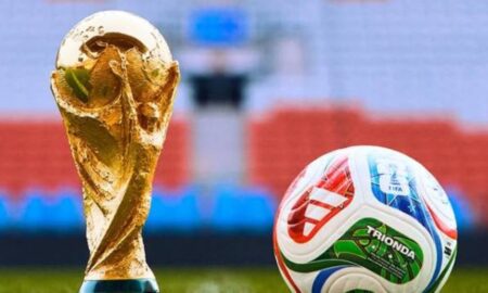 Copa do Mundo, taça e trionda