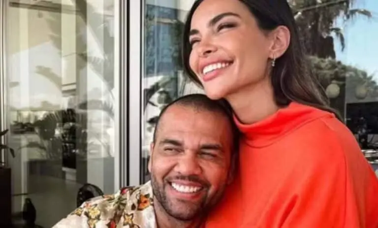 Daniel Alves e Joana Sanz