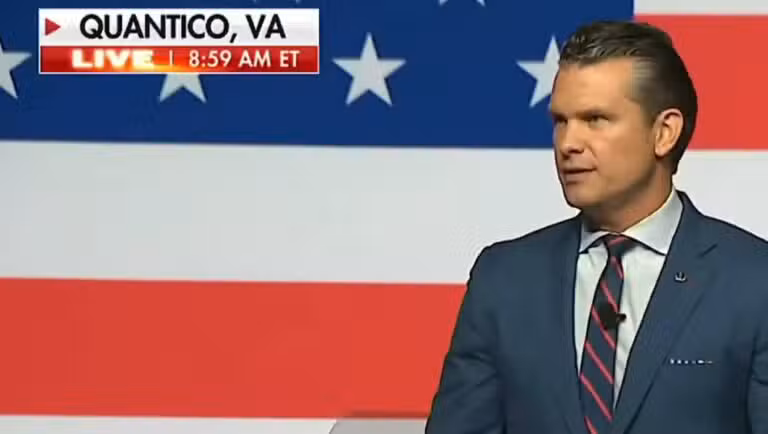 Defense Secretary Pete Hegseth