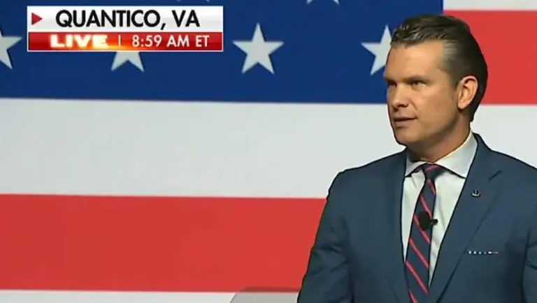 Defense Secretary Pete Hegseth