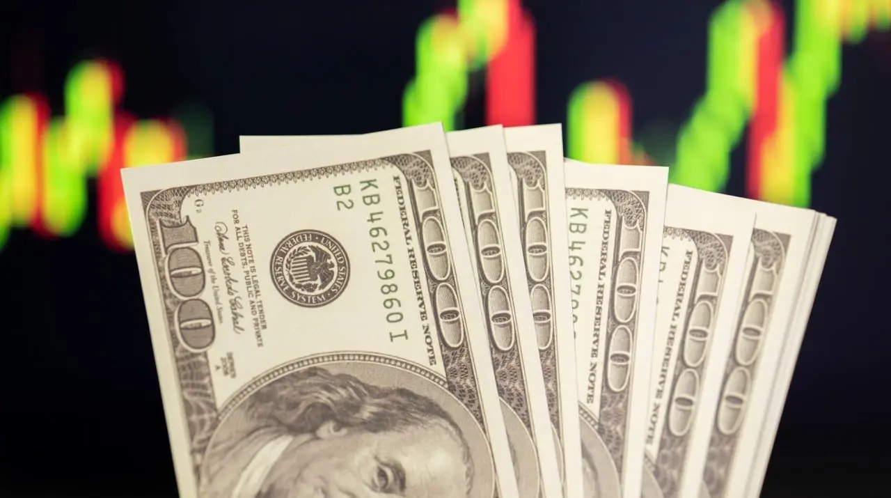 D&oacute;lar, conceito de mercado financeiro