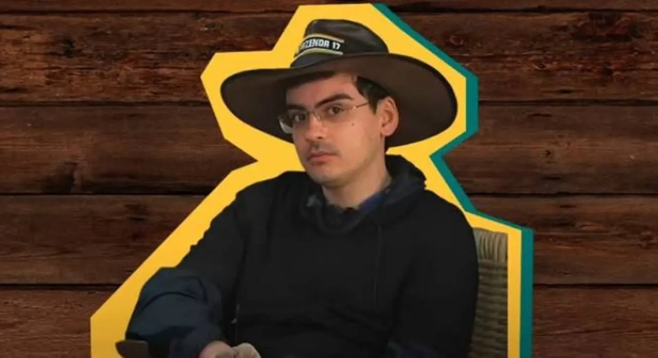 Dudu Camargo em A Fazenda