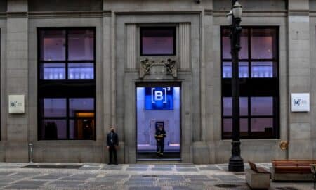 Fachada da B3, bolsa de valores