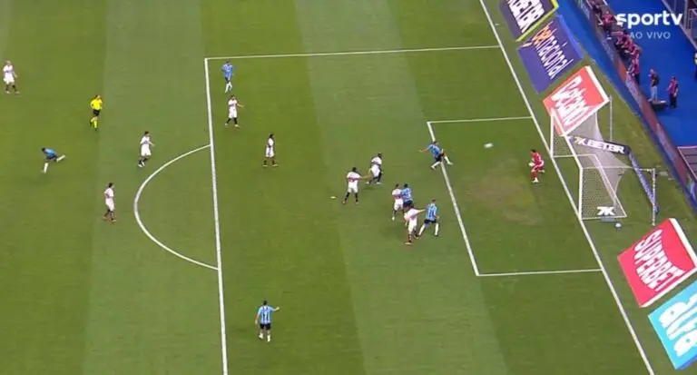Gol do gremio Caio Vinicius