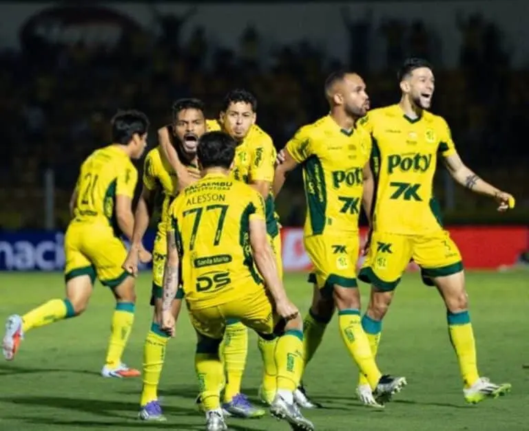 Jogadores do Mirassol