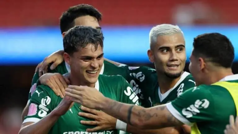Jogadores do Palmeiras