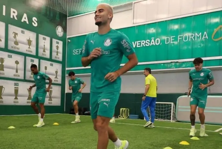 Jogadores do Palmeiras