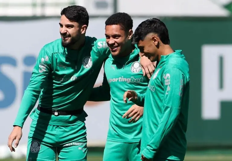 Jogadores do Palmeiras