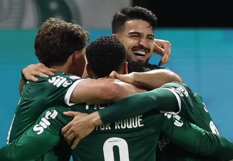 Jogadores do Palmeiras