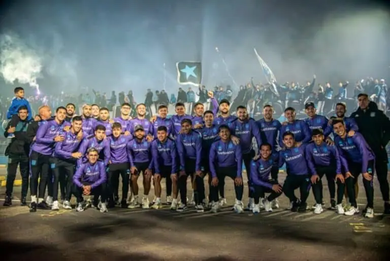 Jogadores do Racing