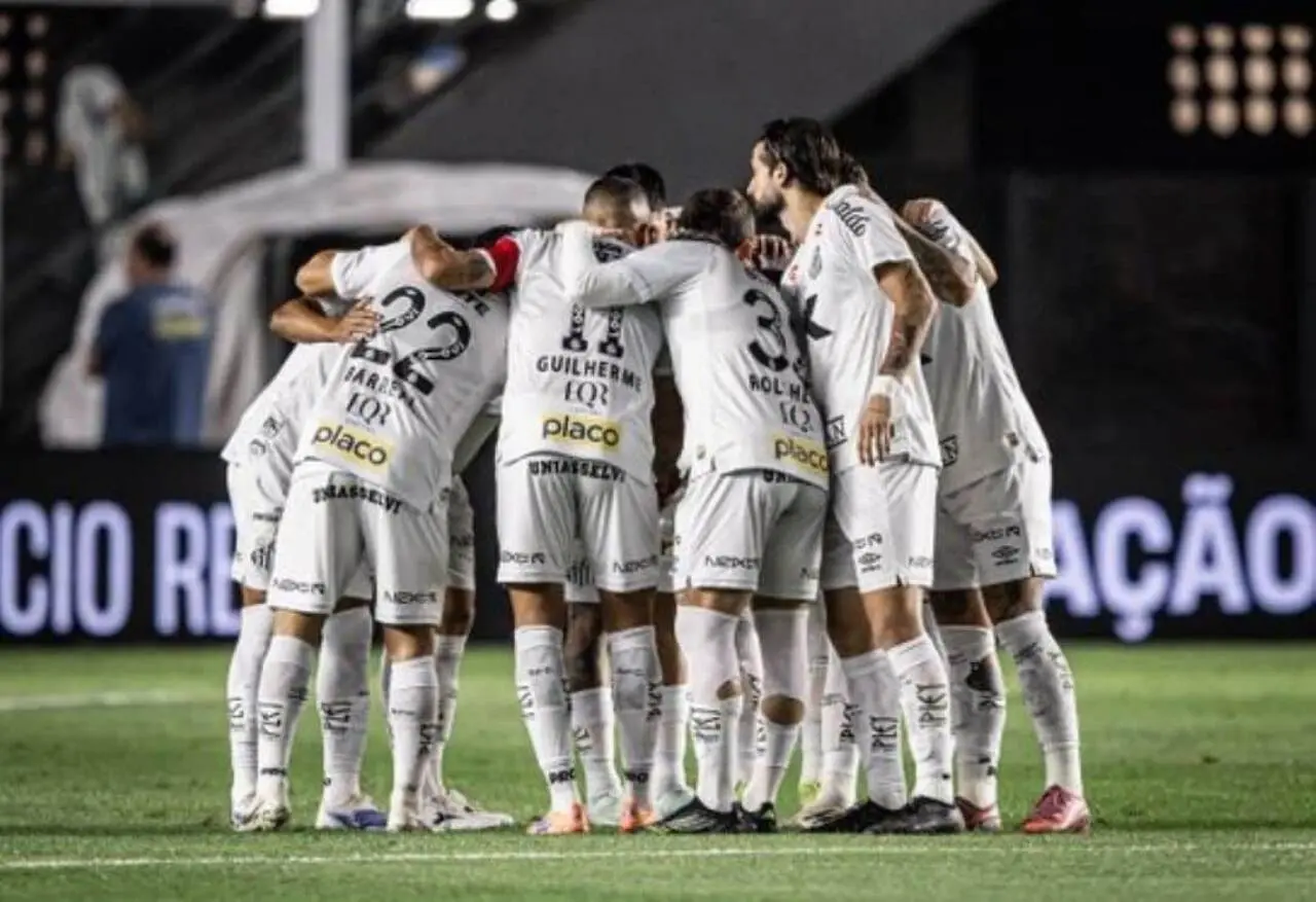 Jogadores do Santos