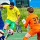 Jonatan Guerreiro em ação pelo Finnkurd, da Finlândia