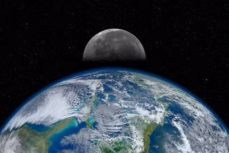 Lua e Planeta Terra