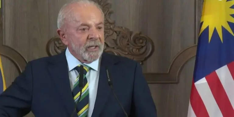 Lula fala do presidente
