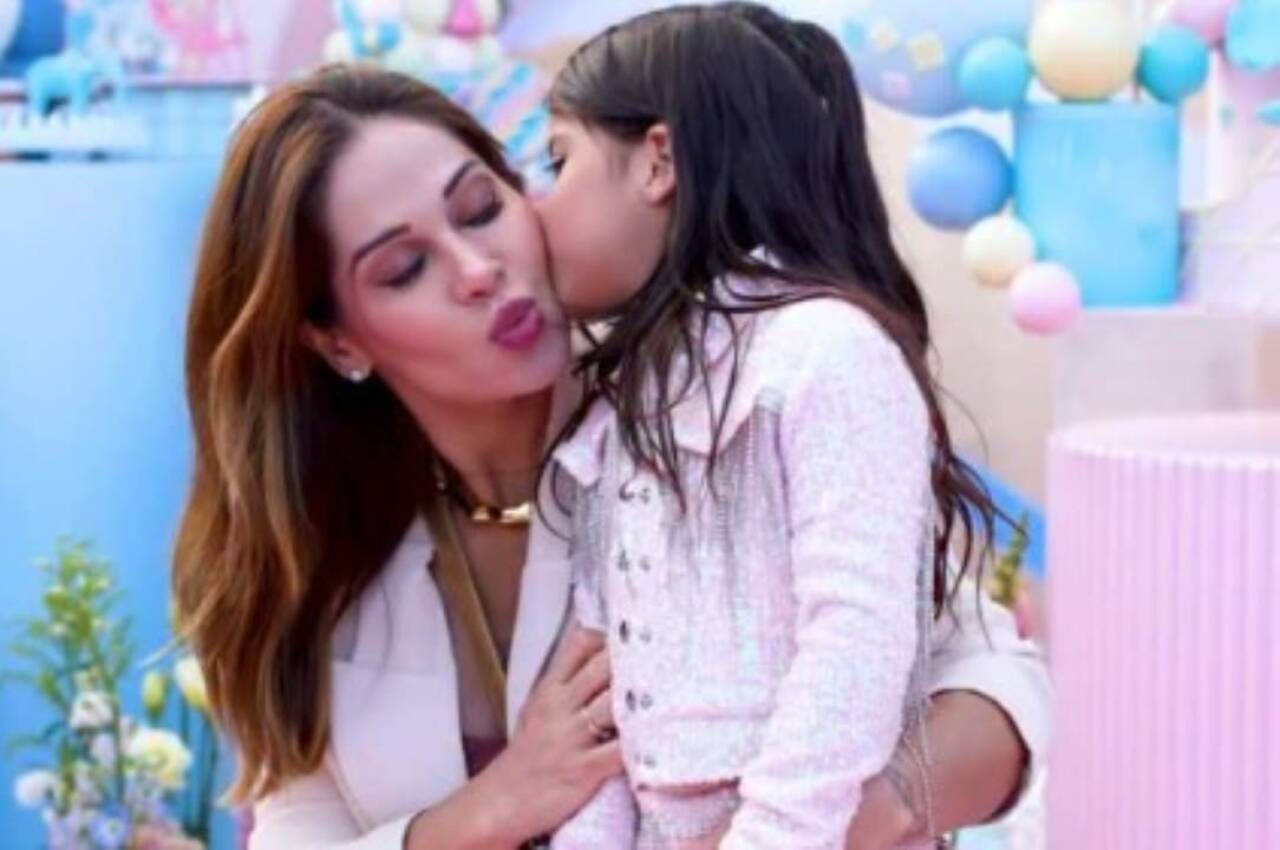 Maíra Cardi e a filha Sophia