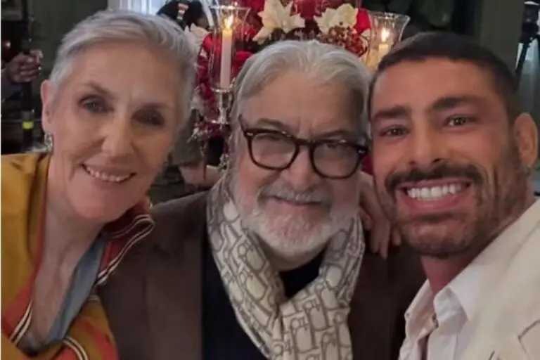 Maria Hiort Petersen, Sérgio Mattos e Cauã Reymond