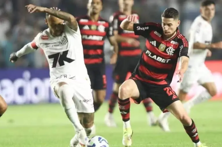 Neymar Flamengo x Santos