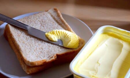Pão margarina Manteiga