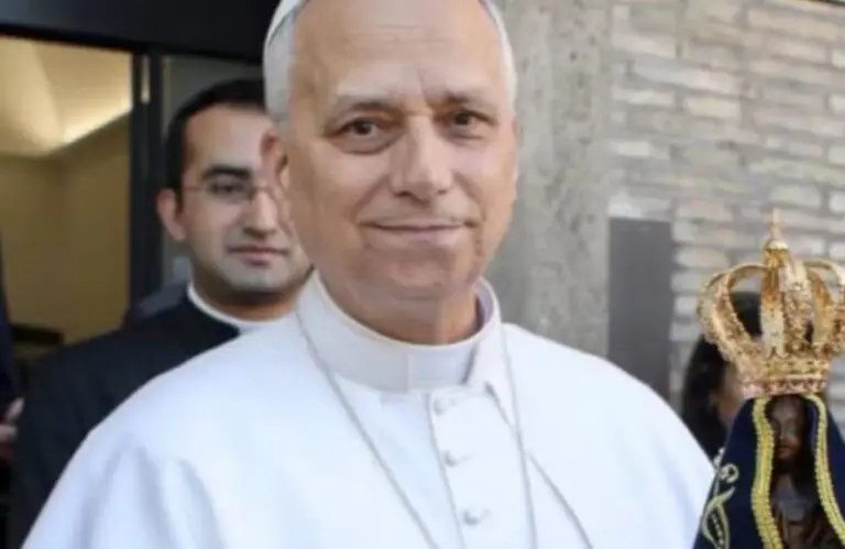 Papa Leao e Nossa Senhora