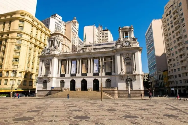 Prédio da Prefeitura no centro do Rio de Janeiro