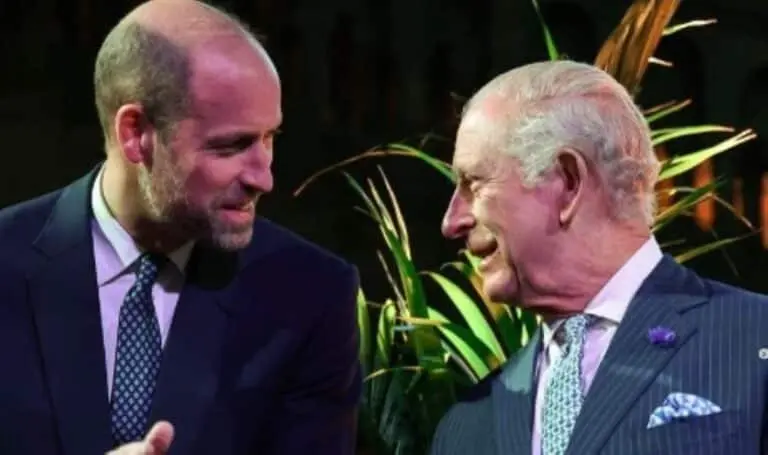 Príncipe William e Rei Charles III