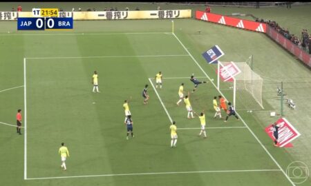 Quase gol do japao