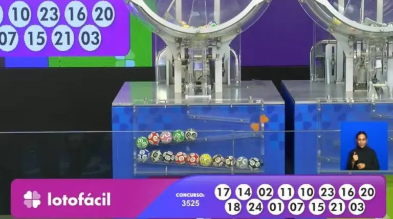 Resultado Lotofácil 3525